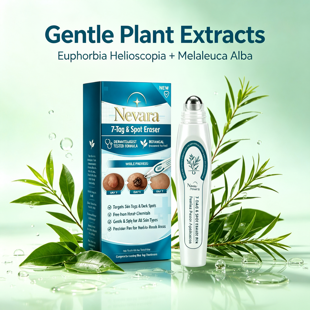 Nevara | 7-Day Tag & Spot Eraser – Gentle Botanical Skin Repair Serum